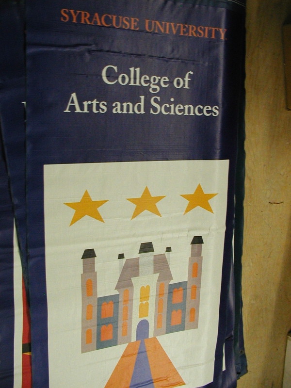Digital Banner, Custom Banner :: Arts and Sciences SU Banner :: Syracuse, NY