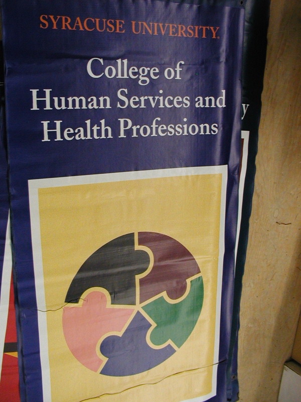 Digital Banner, Custom Banner :: Human Services and Health Professions SU Banner :: Syracuse, NY