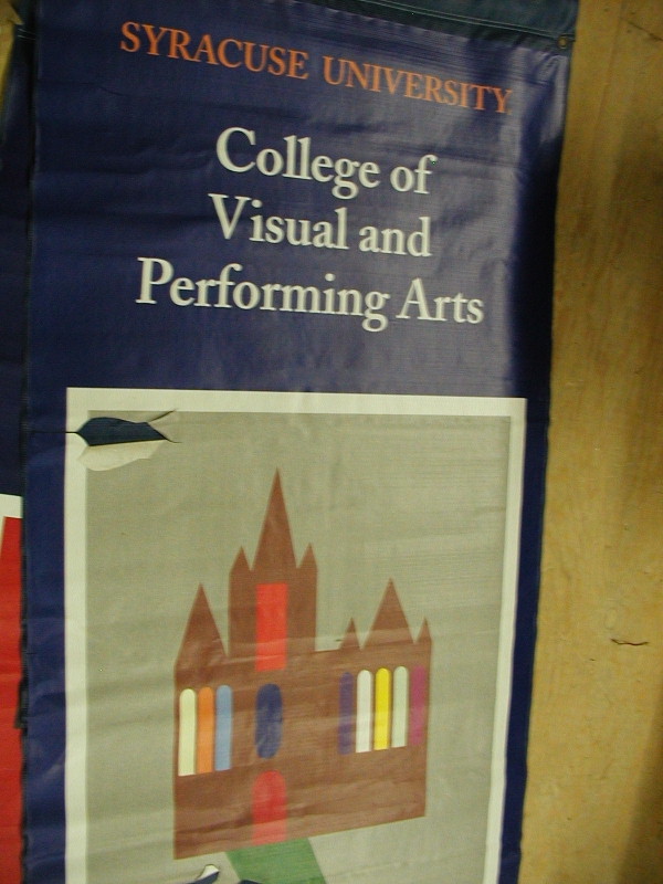 Digital Banner, Custom Banner :: Visual and Performing Arts SU Banner :: Syracuse, NY