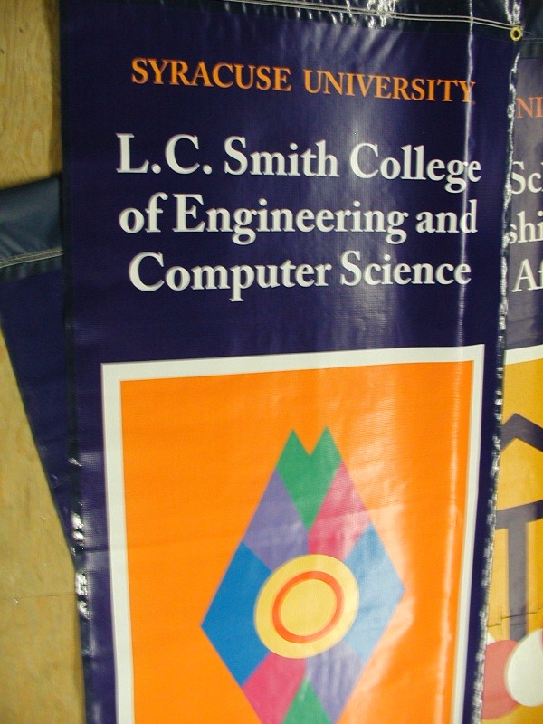 Digital Banner, Custom Banner :: Engineering and Computer Science SU Banner :: Syracuse, NY
