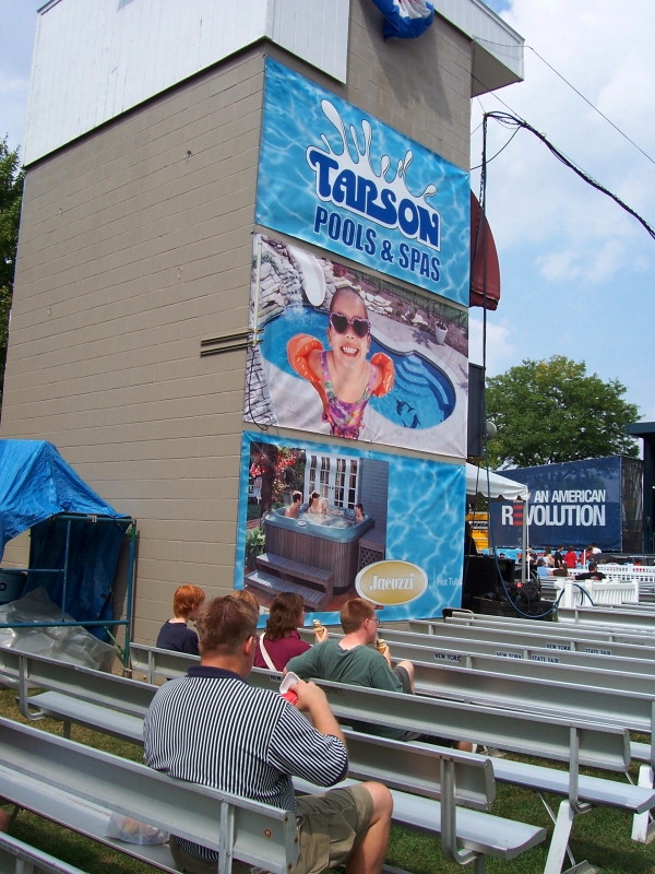 Event signs, digital signs, digital banners, Fair signs :: Tarson Pools custom digitally printed banners :: Syracuse, NY, Central NY, Upstate NY