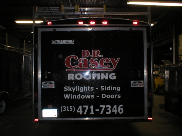 Fleet Graphics, Truck Graphics, Vehicle Graphics :: D.R. Casey Roofing :: Syracuse, NY