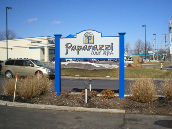 gold leaf carved signs, custom signage :: carved and painted signs with real gold lettering :: North Syracuse, NY