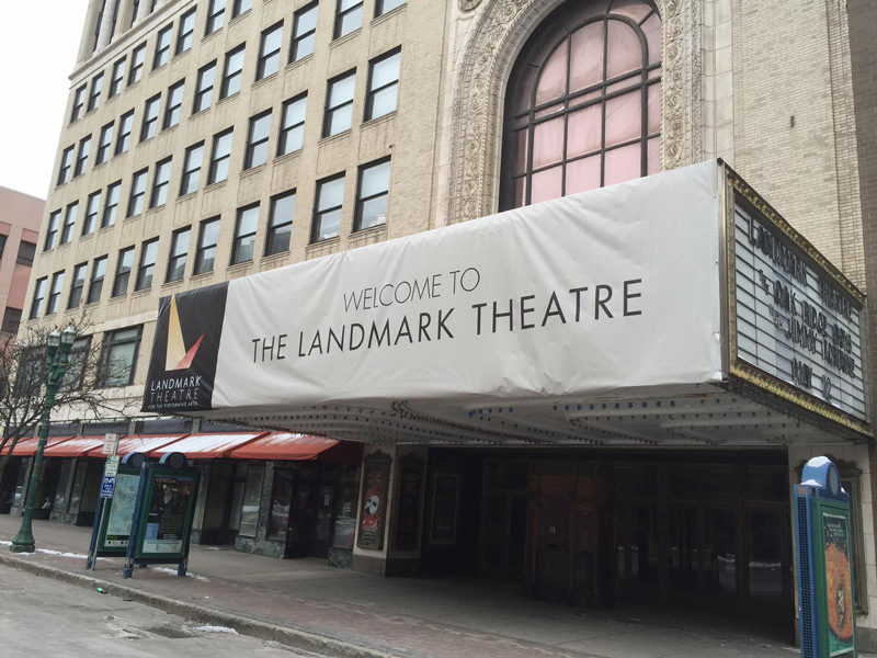 Outdoor Banner :: Landmark Theater :: Syracuse, New York